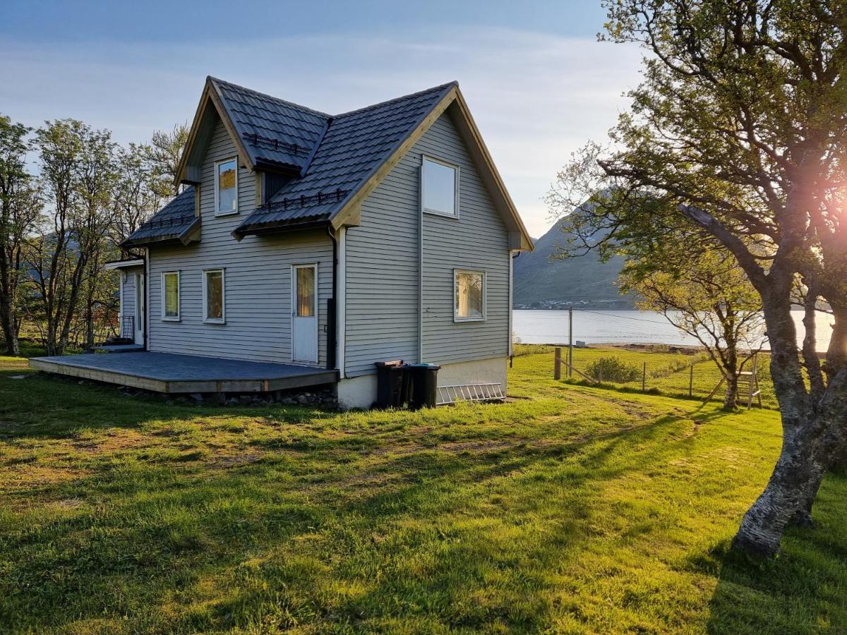 Nappstraumen Seaview Holiday Home Haug Bagian luar foto