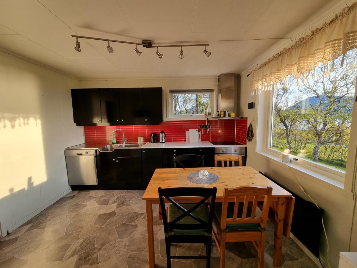 Nappstraumen Seaview Holiday Home Haug Bagian luar foto