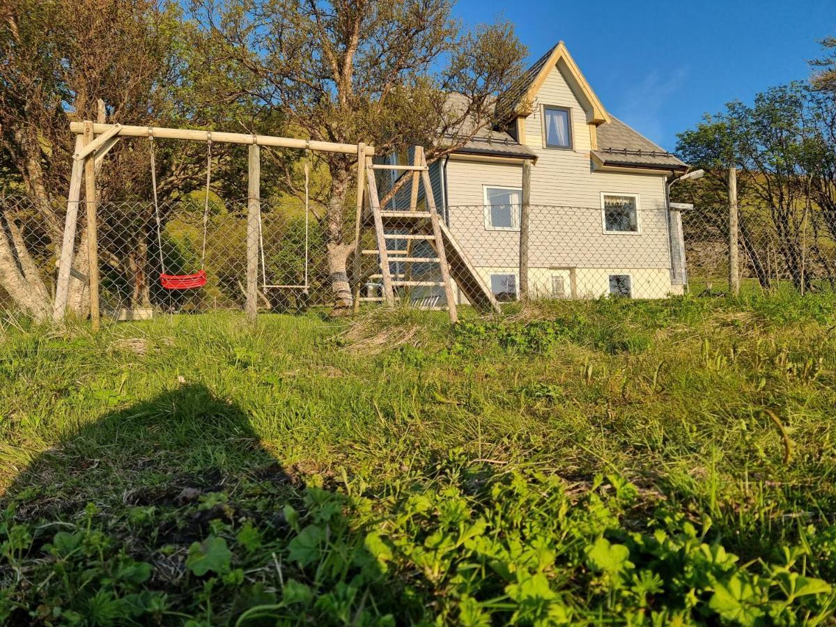 Nappstraumen Seaview Holiday Home Haug Bagian luar foto
